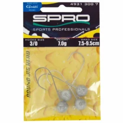 Spro Round Jig Head 2/0-7g 4pcs -Exporteren Vangst Now Winkel 136359c4a59317e9