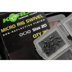 Korda Micro Rig Swivel -Exporteren Vangst Now Winkel 15a8db5d5e3c1f94