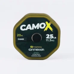 RidgeMonkey Connexion Camo X Stiff Coated Hooklink 25lb/11,3kg 20m