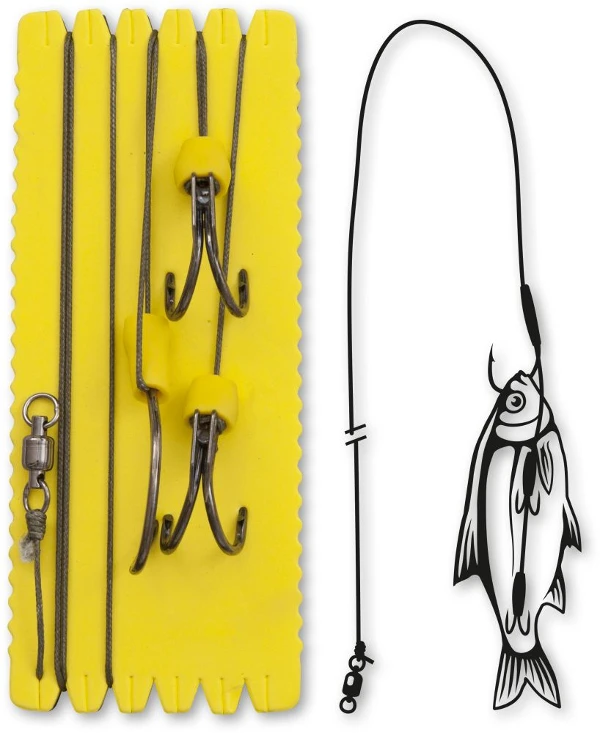 #10/0,#4/0,#4/0 Black Cat Big Bait Ghost Rig XL 100kg 1pcs 1,40m 1 #10/0,#4/0,#4/0 Black Cat Big Bait Ghost Rig XL 100kg 1pcs 1,40m