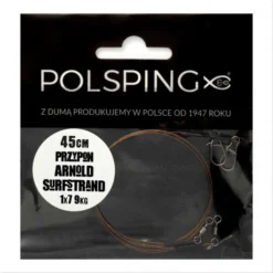 Polsping Arnold Surfstrand 1x7 Camo Leader 9kg 45cm (2pcs)