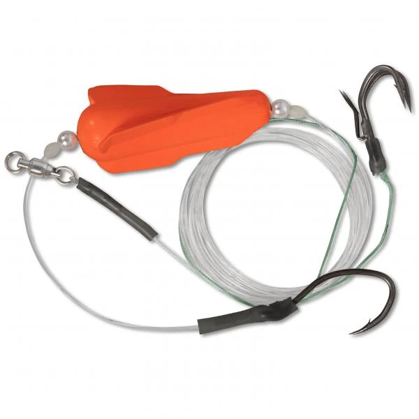 Black Cat Dead Bait Meerval Rig 200cm (Size 8/0 + 4/0) 1 Black Cat Dead Bait Meerval Rig 200cm (Size 8/0 + 4/0)