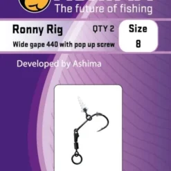 Ashima Wide Cape Ronny Rig 440 Hook Size 8