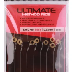 Ultimate Method Hair Rig Baitband Size 10 / 0,22mm / 8cm / 8pcs -Exporteren Vangst Now Winkel 61360ce503ca7798