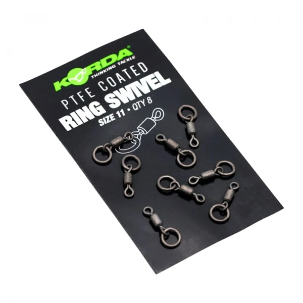 Korda PTFE Ring Swivel Size 8 3 Korda PTFE Ring Swivel Size 8 - Afbeelding 3