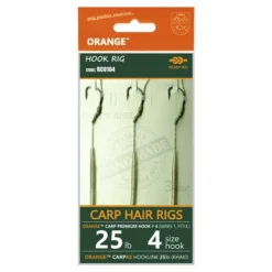 Life Orange Carp Hair Rigs, (25lb, Hook #4, Series 1), 3pcs -Exporteren Vangst Now Winkel 762a32c2da7991bd