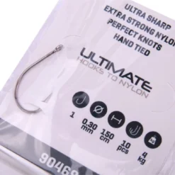 Ultimate Dropshot Rig Size 2 Fluorocarbon 0,25mm 150 Cm 10pcs