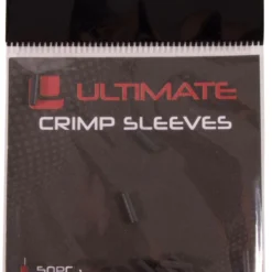 Ultimate Crimp Sleeves Matt Black 1.6mm 50pcs