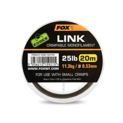 Fox Edges Link Trans Khaki Mono Karper Onderlijnmateriaal 0,53mm / 25lb (20m) -Exporteren Vangst Now Winkel 93b08c52bc7286ec