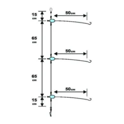 Sunset BDL Boat RS Competition Special Sparidae Fluorocarbon Rig