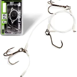#2 Quantum Mr. Pike Ghost Traces Bait-Release-Rig White 50cm 1pcs -Exporteren Vangst Now Winkel bcb2216fb6eb52ed