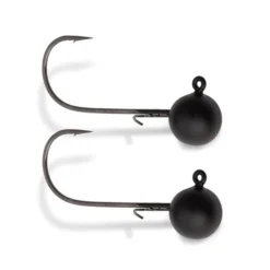 Behr Trendex Tungsten Jighead Black, 18g Size 4/0 - 2pcs