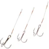 Fladen Stinger 8 Treble Hook 60mm 20 Lbs Wire 2pcs