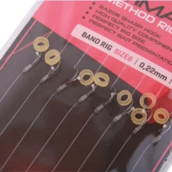 Ultimate Method Hair Rig Baitband Size 10 / 0,22mm / 8cm / 8pcs -Exporteren Vangst Now Winkel f09dc8f33f192811