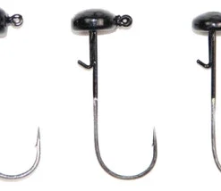 X Zone Ned Rig Head, Black, 3/16 Oz (5/Pk)