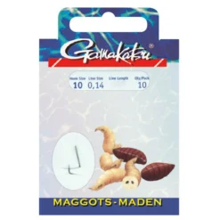 Gamakatsu Maggots LS-1010 60cm #12 (0,12mm)
