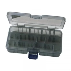 Fladen Tackle Box Smoke 12comp 16.1 X 9.1 X 3.1cm