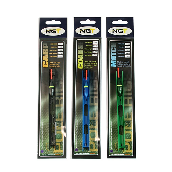 NGT Pole Rigs Carp 10pcs 2 NGT Pole Rigs Carp 10pcs - Afbeelding 2